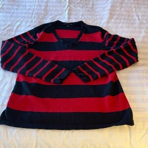 Tommy Hilfiger Red & Dark Blue Stripes